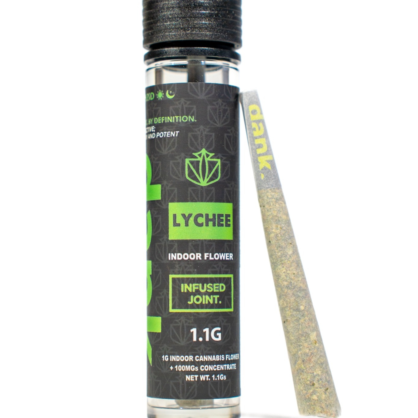 Dank Lychee Infused Pre-Roll (Hybrid) 39.10% {1.1g}