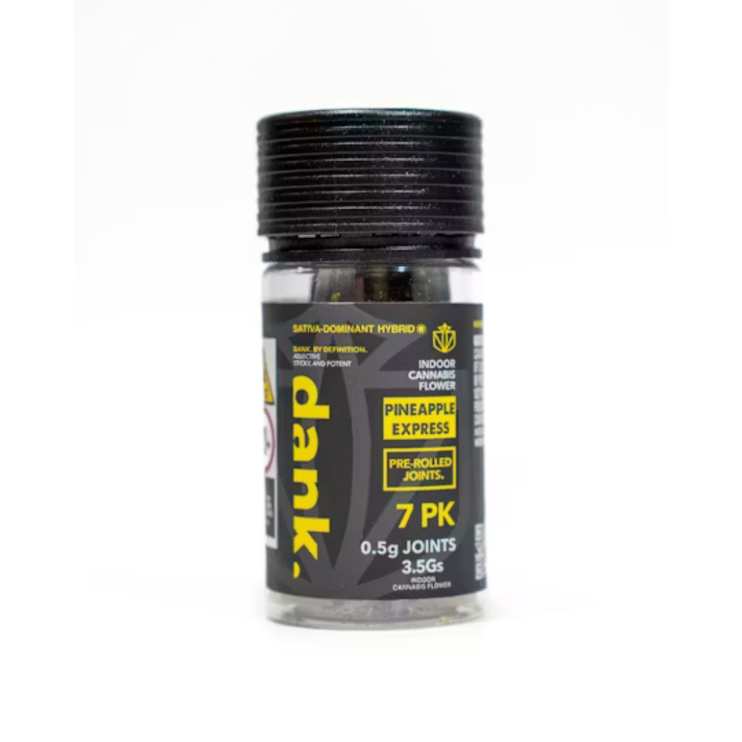 Dank Pineapple Express Pre-Rolls 7-pack (Hybrid) 26.36% {3.5g}