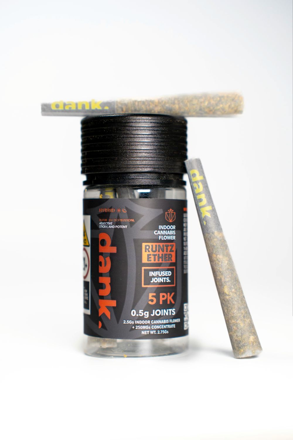 Dank Runtz Ether Infused Pre-Rolls 5-pack (Hybrid) 37.6% {2.75g}