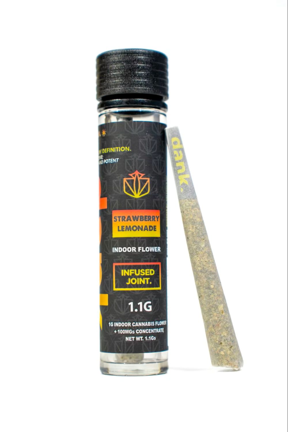 Dank Strawberry Lemonade Infused Pre-Roll (Sativa) 40% {1.1g}