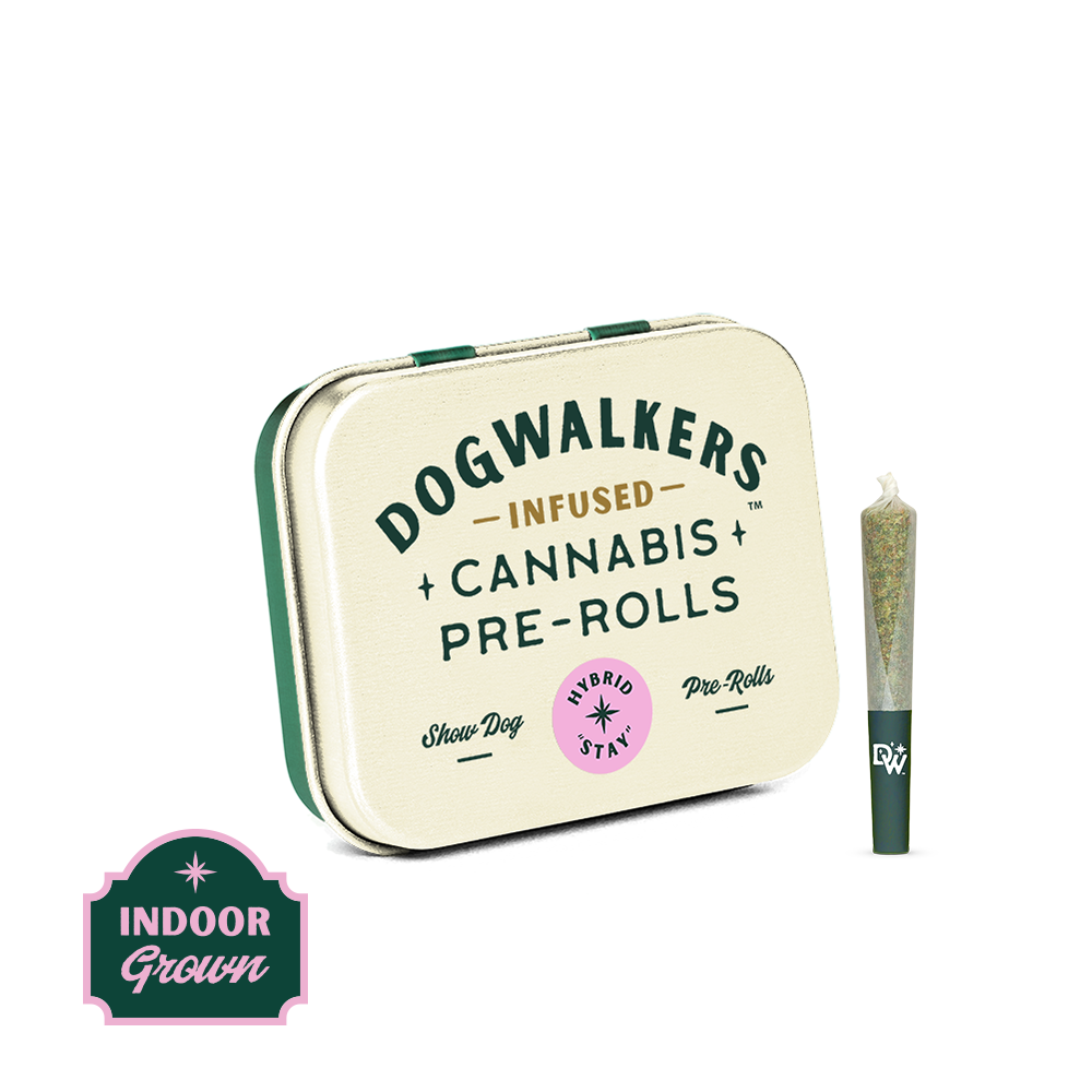 Dogwalker Afternoon Delight #4 Infused Pre-Rolls 5-pack (Hybrid) 36.03% {2.25g}