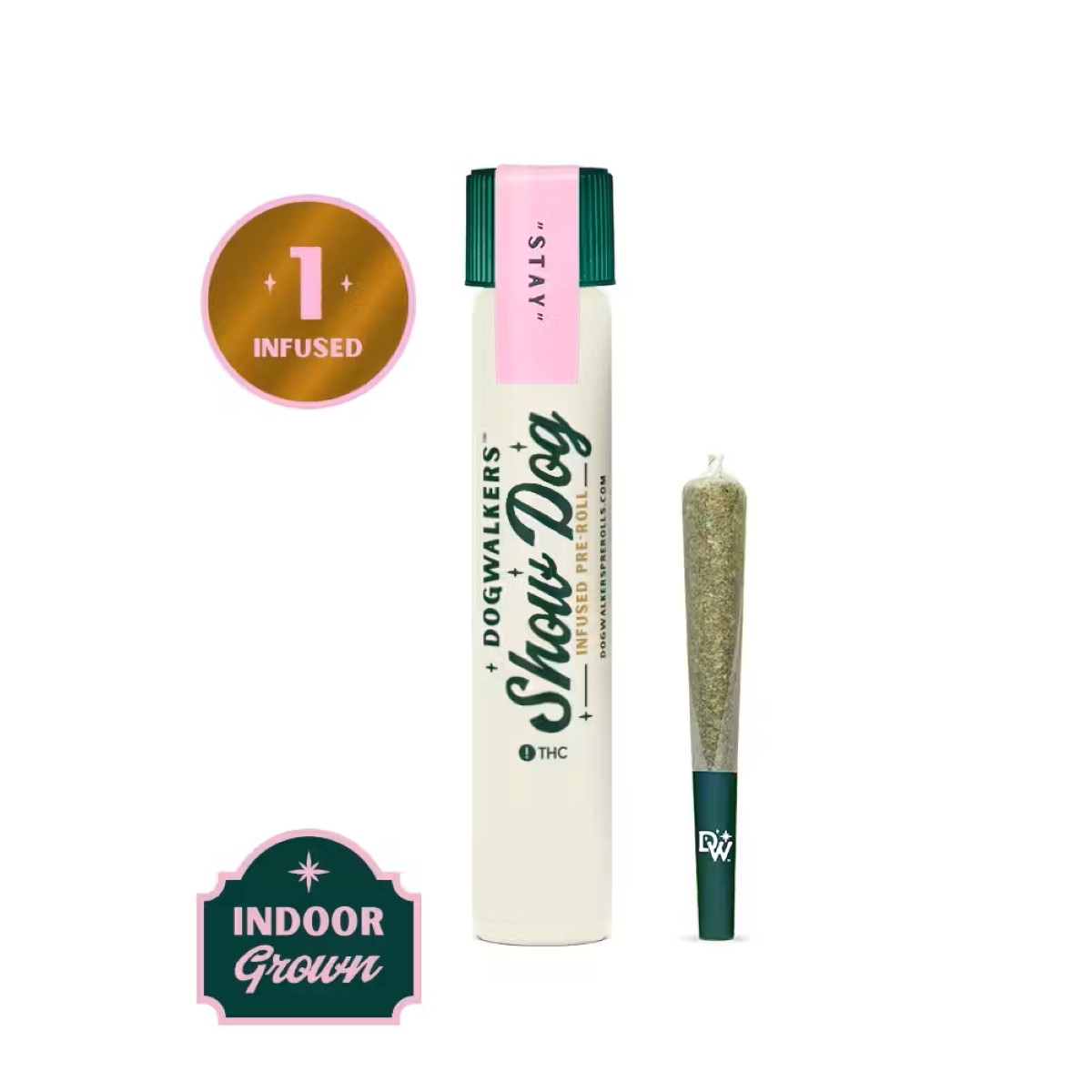 Dogwalker Chem n Cookies Infused Pre-Roll (Hybrid) 42.17% {1g}
