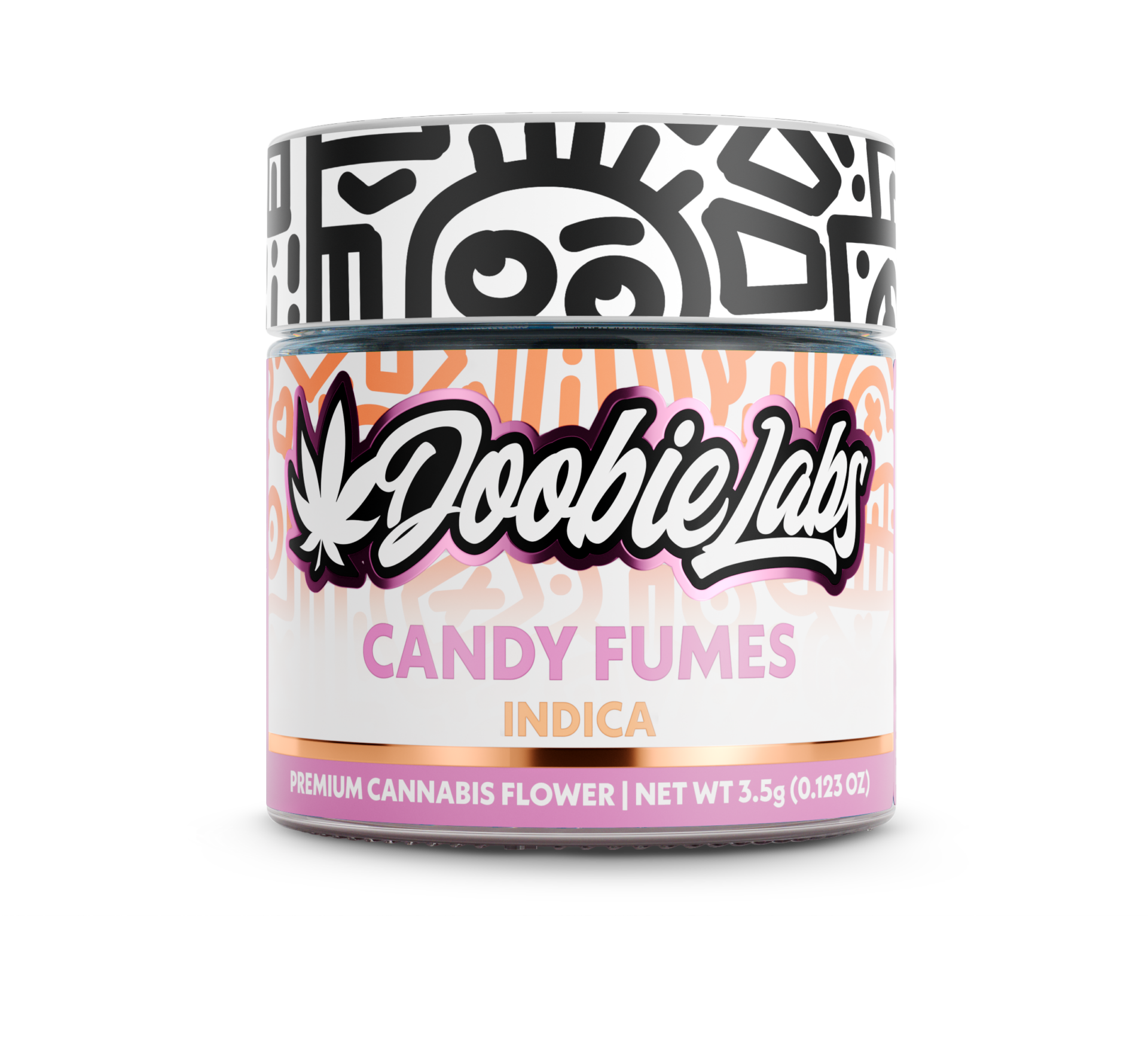 Doobie Labs Candy Fumes Flower  (Indica) 30.98% {3.5g}