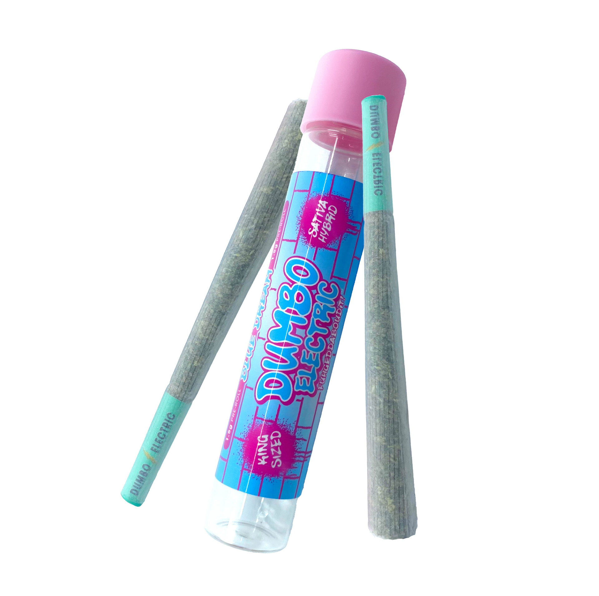 Dumbo Electric Blue Dream Pre-Roll (Hybrid Sativa) 14.88% {1.5g}