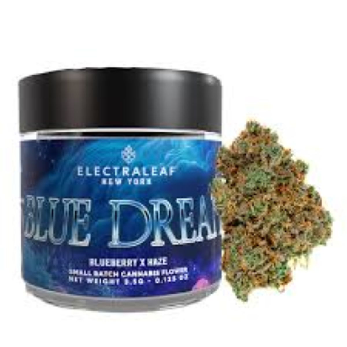 Electraleaf NY Blue Dream Flower  (Hybrid Sativa) 27% {3.5g}