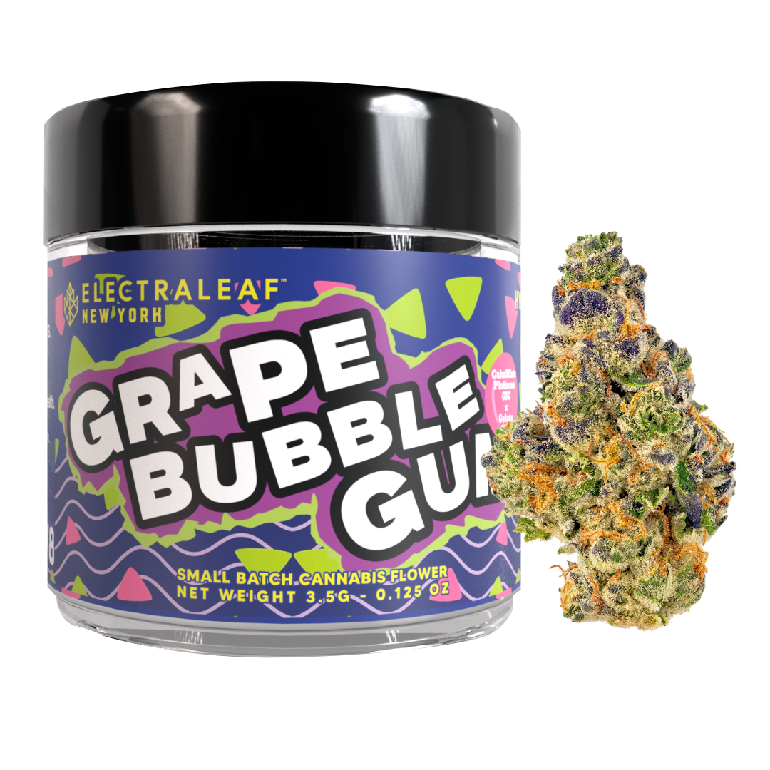 Electraleaf NY Grape Bubble Gum Flower  (Hybrid) 25.9% {3.5g}