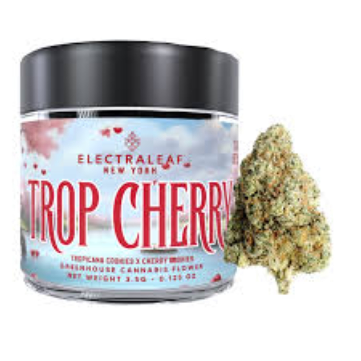 Electraleaf NY Trop Cherry Flower  (Hybrid Sativa) 26% {3.5g}