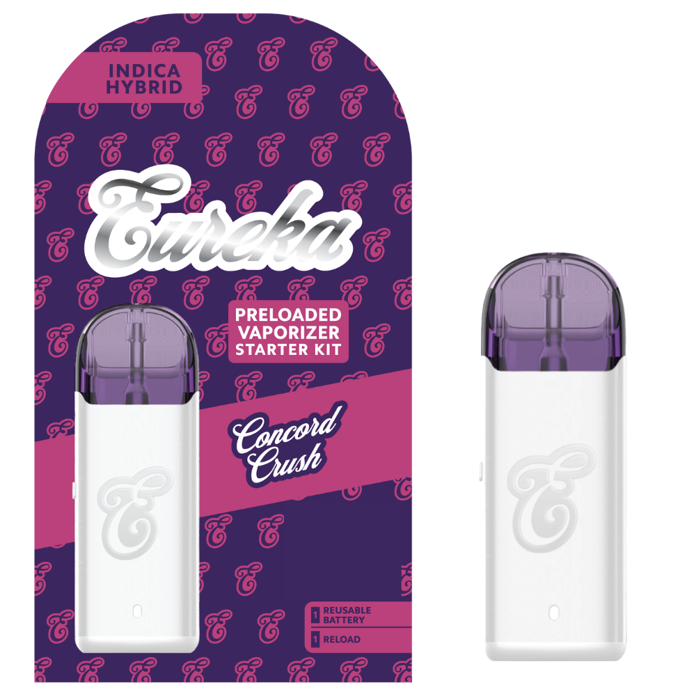 Eureka AIO Fusion Concord Grape AIO Vape (Hybrid) 85% {2g}
