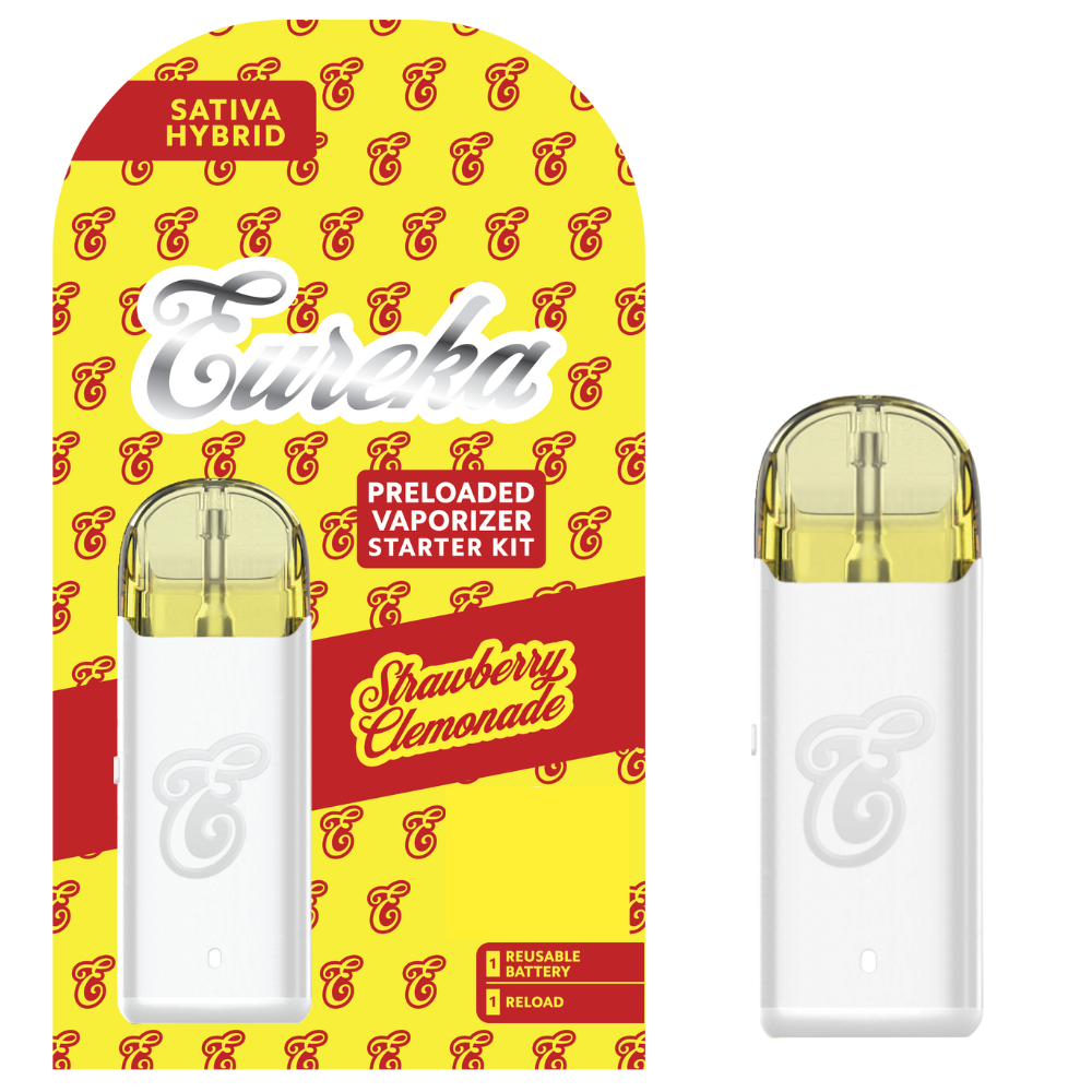 Eureka AIO Fusion Strawberry Clemonade AIO Vape (Hybrid) 84% {1g}