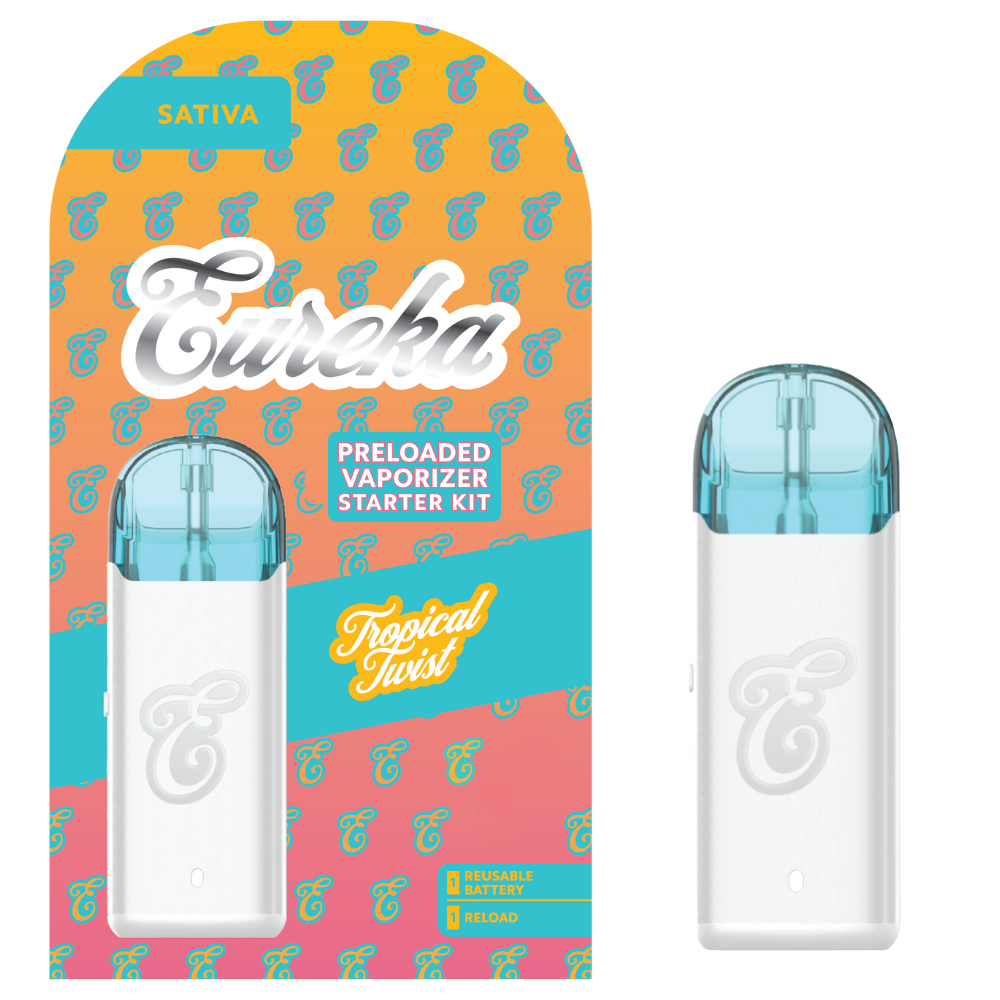 Eureka AIO Fusion Tropical Twist AIO Vape (Hybrid) 88% {2g}