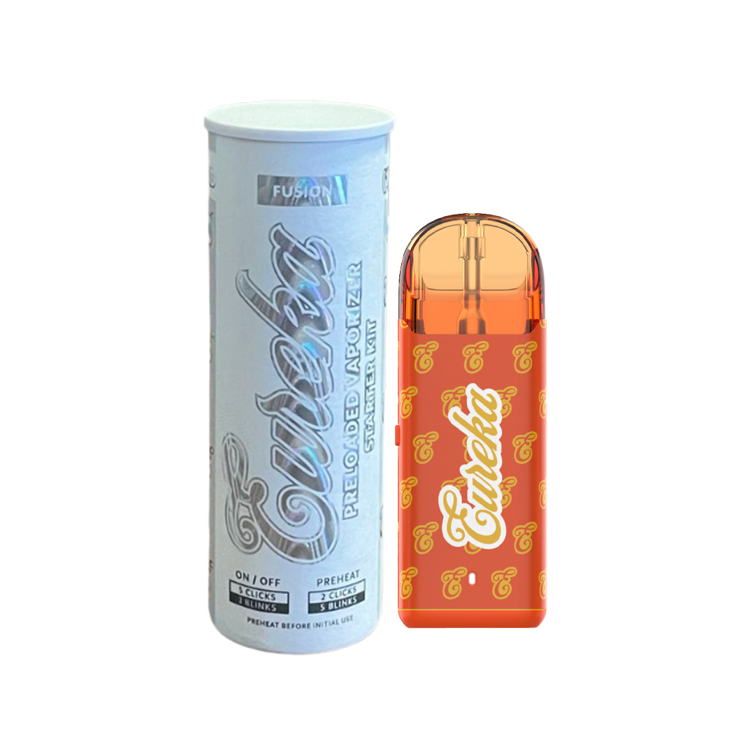 Eureka Citrus 2:1 Starter Kit All-In-One Vapes  (Sativa) {1g}