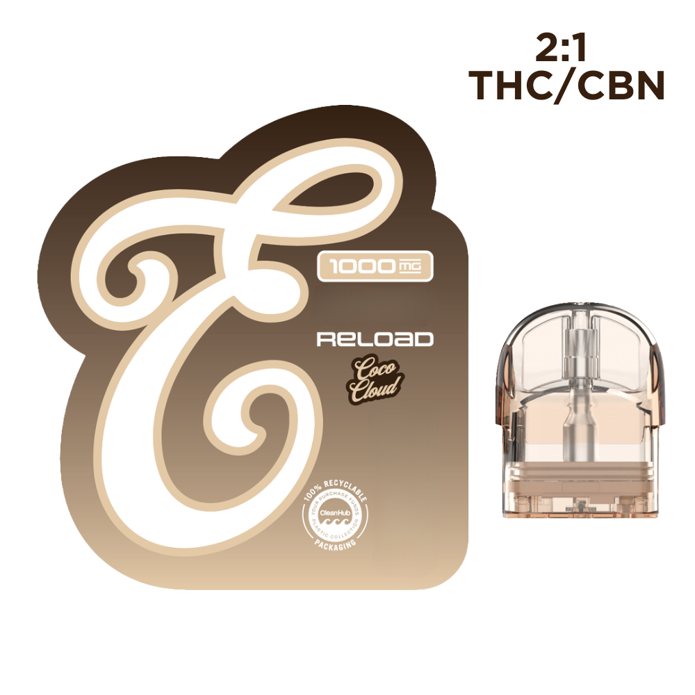 Eureka Coco Cloud Reload Vape Pods  47% {1g}