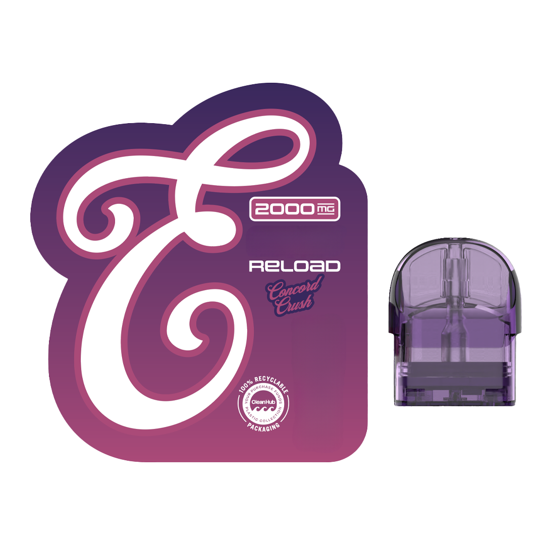 Eureka Concord Crush Vape Pods  85% {2g}