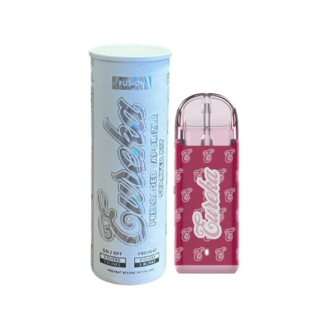 Eureka Lychee Luxe Starter Kit All-In-One Vapes  47% {1g}