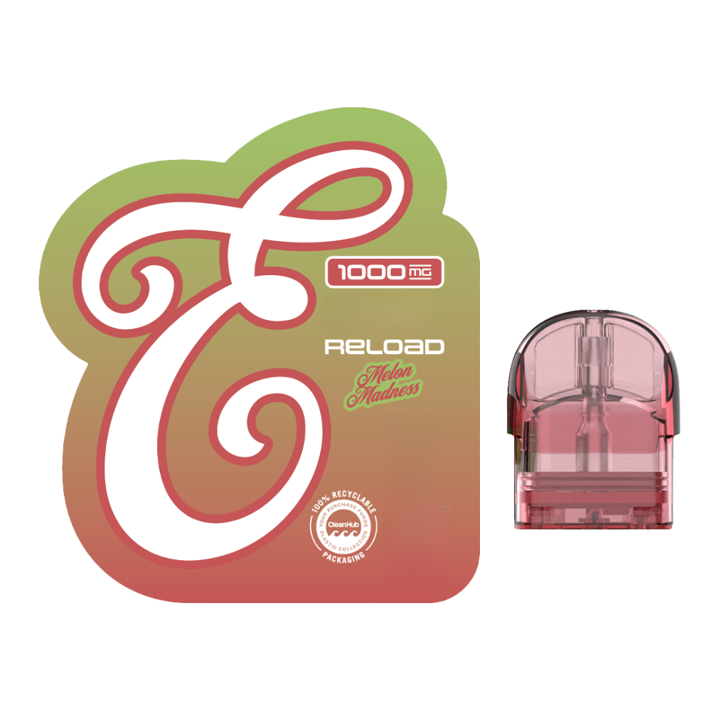 Eureka Melon Madness Fusion Reload Vape Pods  {1g}