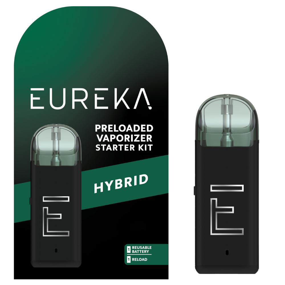 Eureka Starter Kit All-In-One Vapes  (Hybrid) 90% {1g}