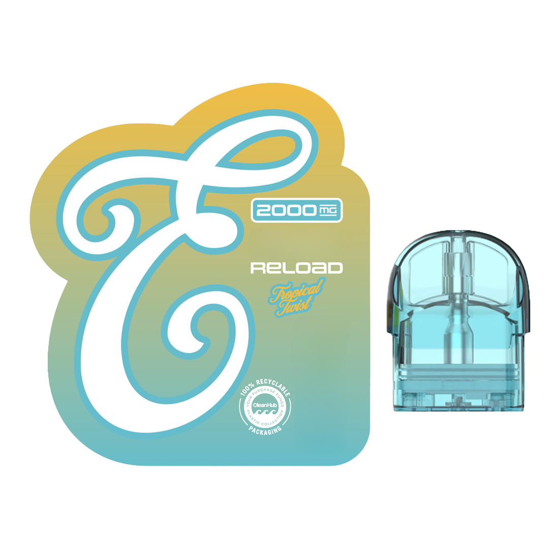 Eureka Tropical Twist Fusion Reload Vape Pods  (Sativa) 85% {2g}