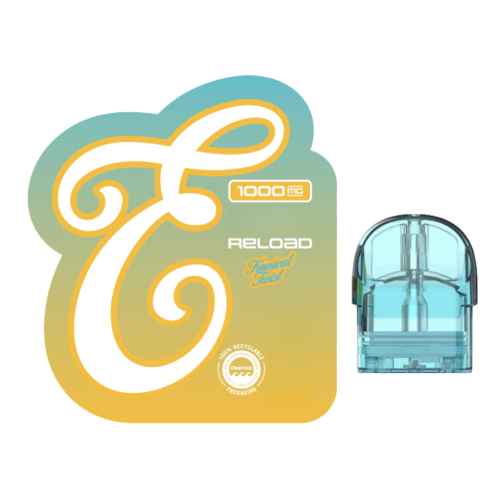Eureka Tropical Twist Fusion Reload Vape Pods  (Sativa) 85% {1g}