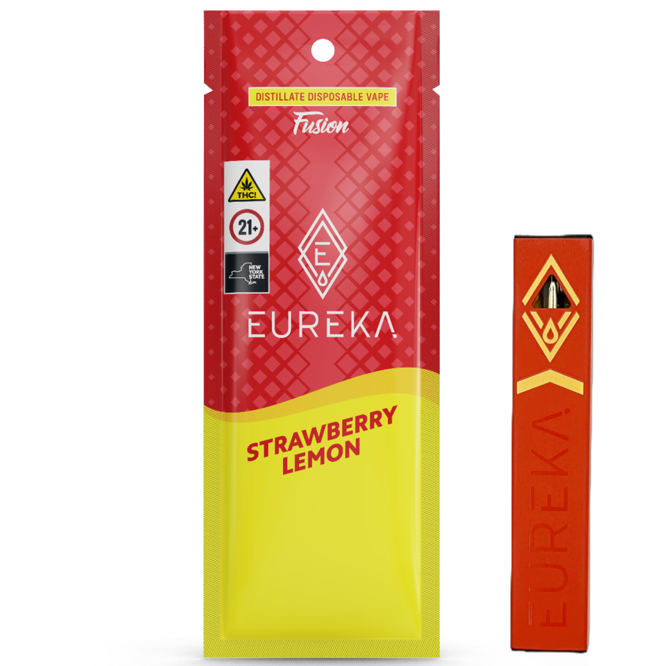 Eureka Fusion Strawberry Lemon Disposable Vape