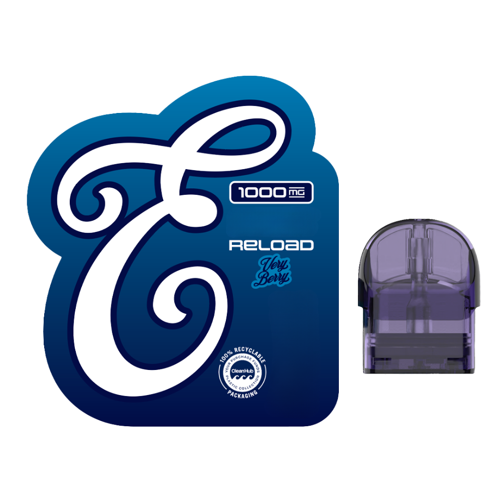 Eureka Very Berry Fusion Reload Vape Pods  {1g}