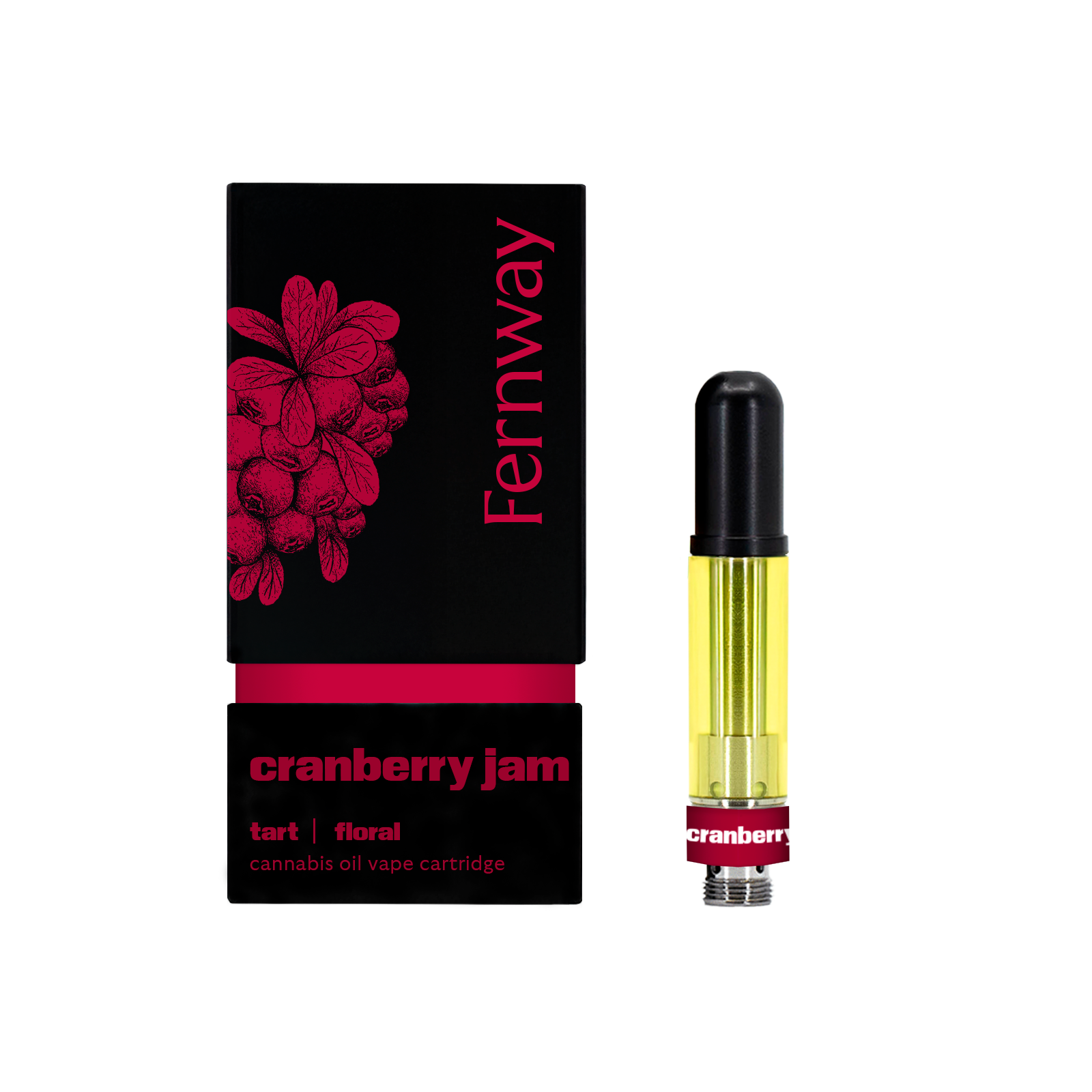 Fernway Cranberry Jam Cartridge Vape (Hybrid) 90.6% {0.5g}
