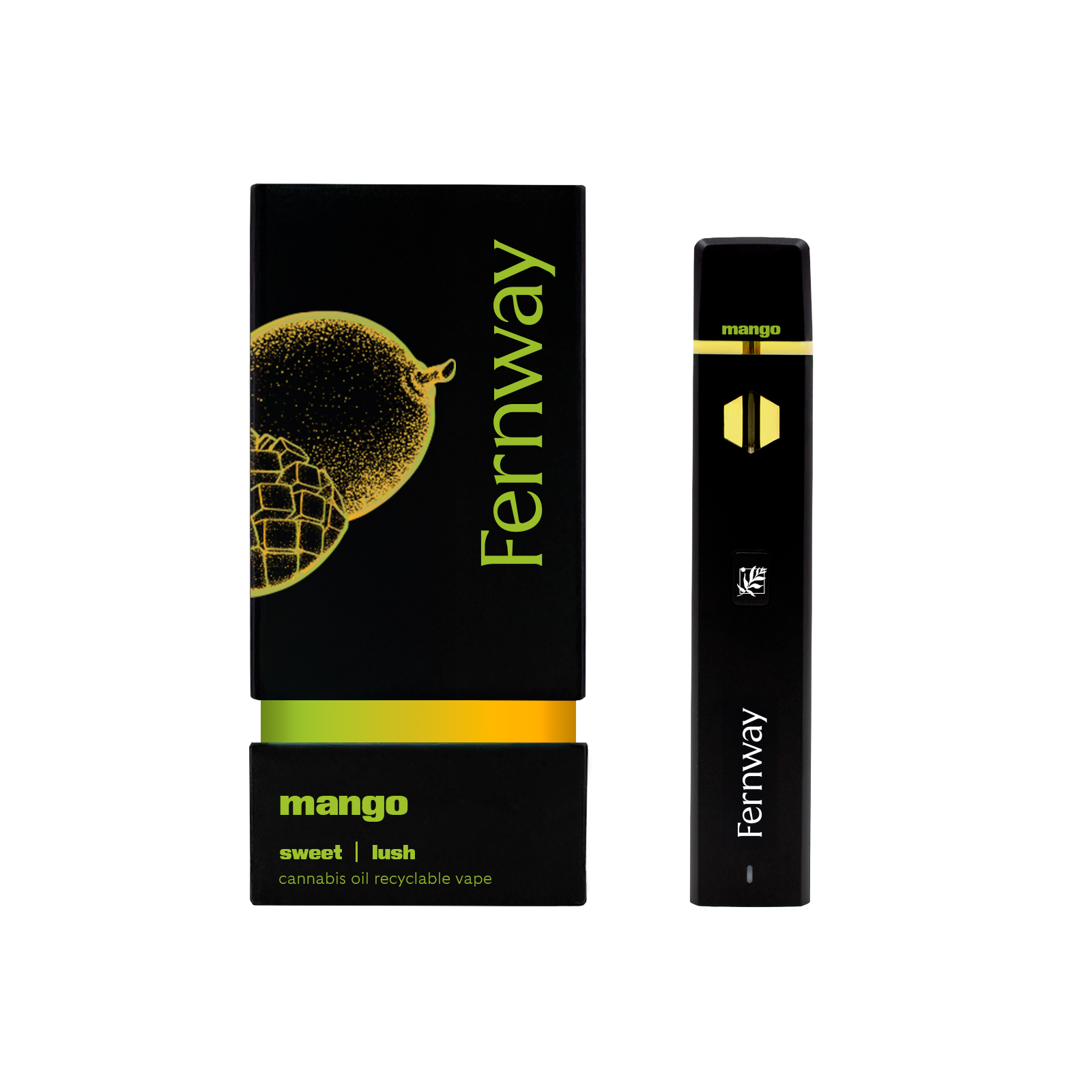 Fernway Mango Disposable Vapes  (Hybrid) 80% {2g}