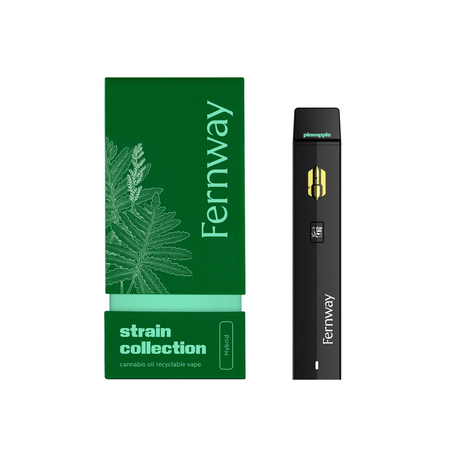 Fernway Pineapple Express Disposable Vapes  (Hybrid) 81% {1g}