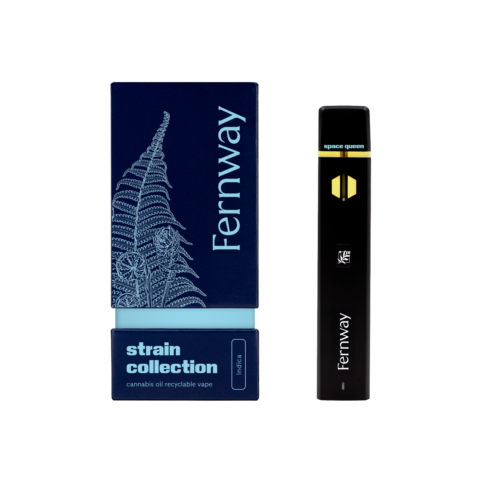 Fernway Space Queen Disposable Vapes  (Indica) {2g}