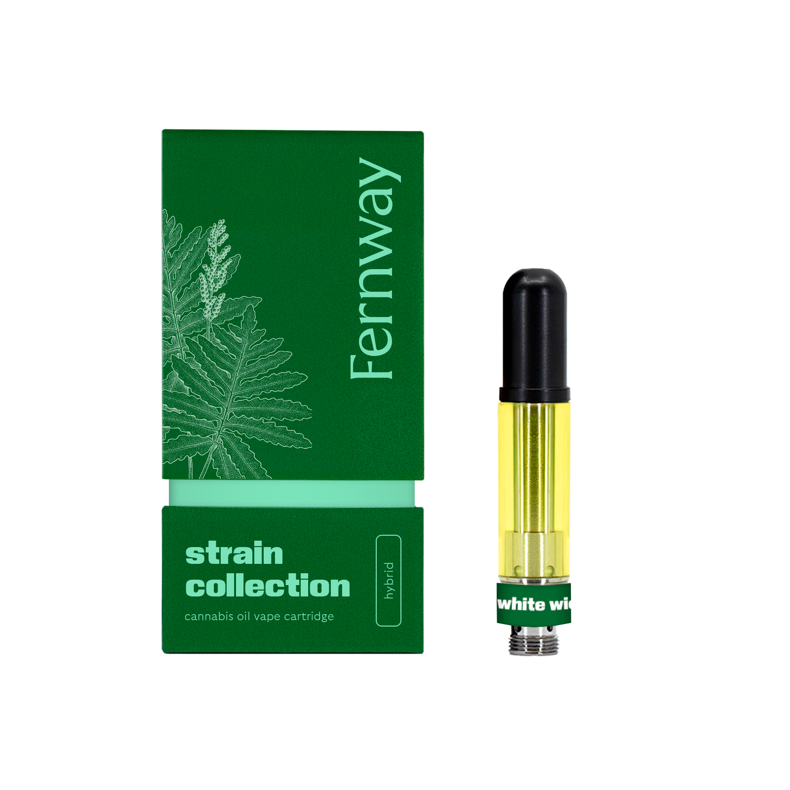 Fernway White Widow Threaded Vape Cartridges (Hybrid) {1g}