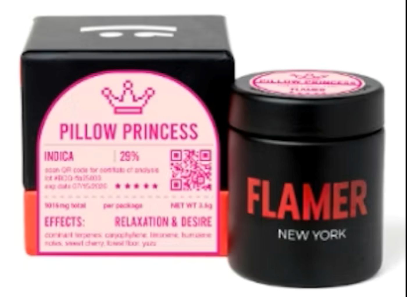 Flamer pillow princess 5 Star Bud Flower  (Indica) 30% {3.5g}
