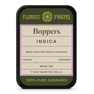 Florist Farms Boppers Pre Rolls 7 Pack Indica 23 3