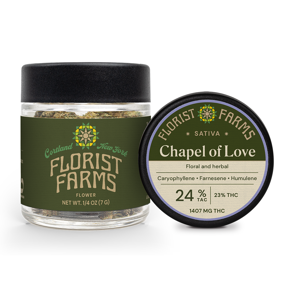 Florist Farms Chapel Of Love Flower (Sativa) 24% {7g}