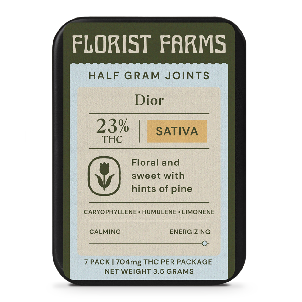 Florist Farms Dior Pre-Roll 7-pack (Sativa) 22% {3.5g}