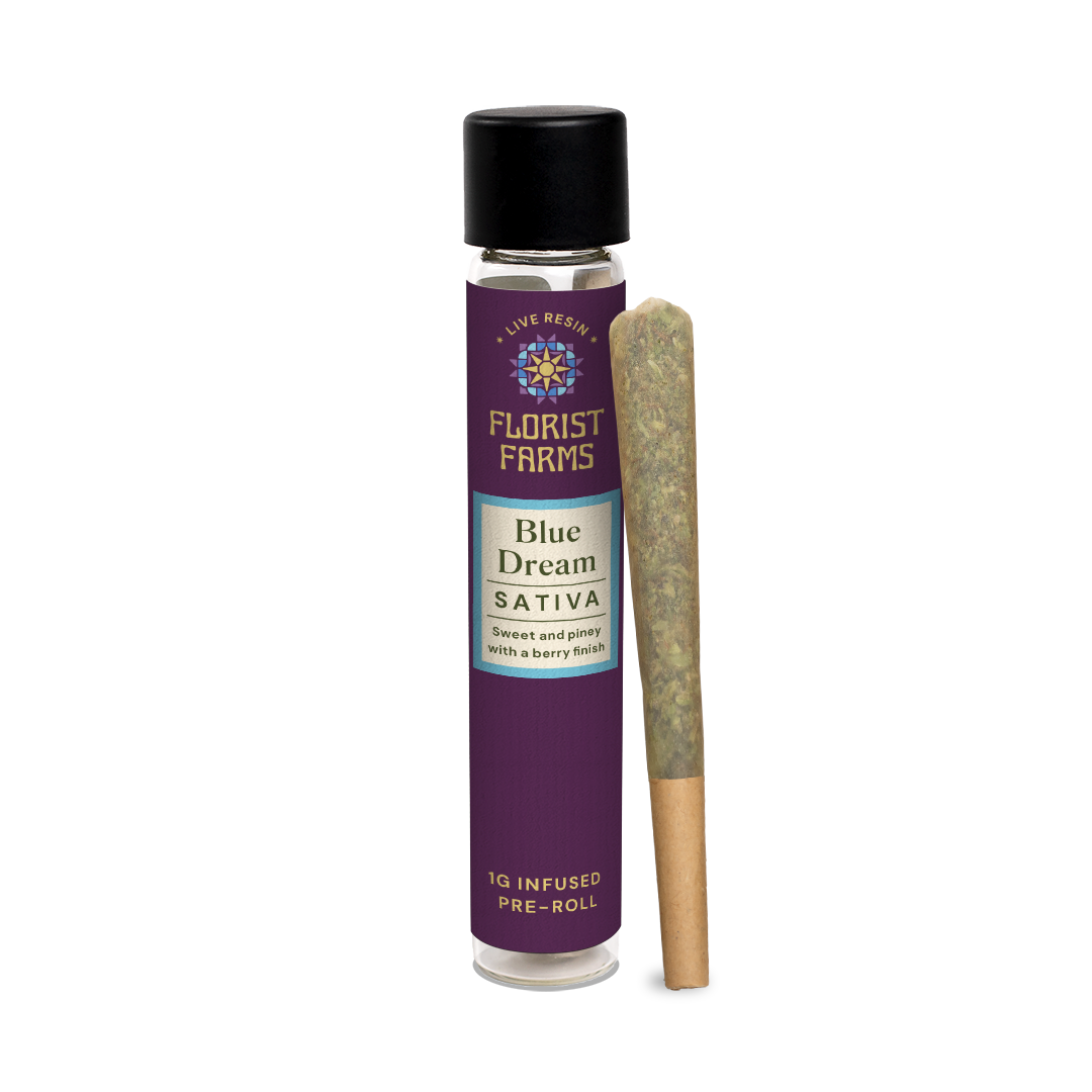 Florist Farms Blue Dream Infused Pre-Roll (Sativa) 52% {1g}