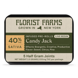 Florist Farms Infused Joints Candy Jack Live Resin 1 2 Gram 5 Pack