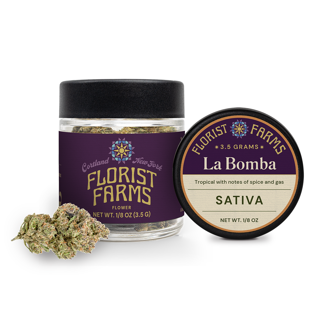 Florist Farms La Bomba Flower  (Sativa) 28% {3.5g}