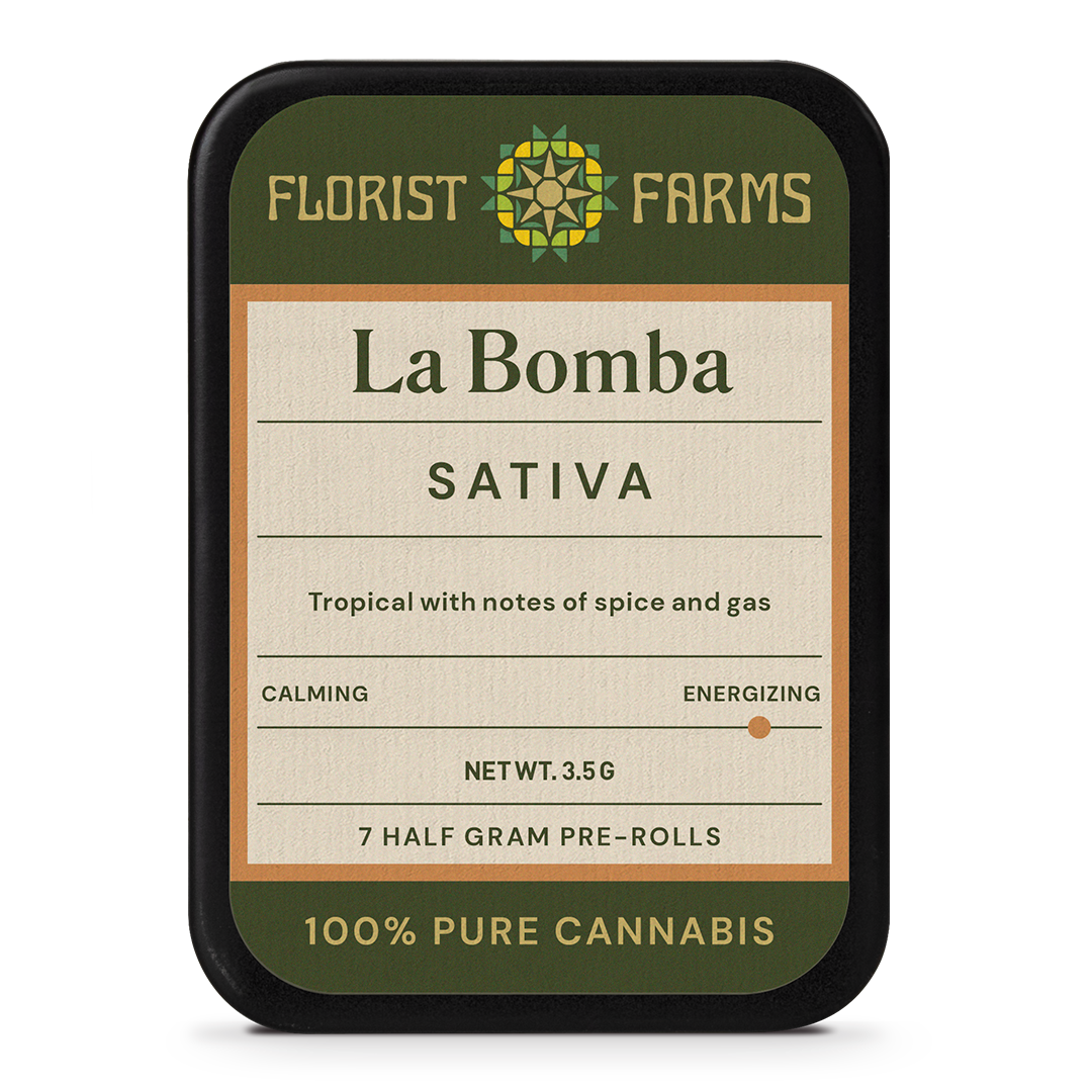 Florist Farms La Bomba Pre-Roll 7-pack (Sativa) 22% {3.5g}