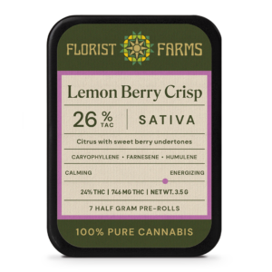 Florist Farms Lemon Mouth Pre Roll 7 Pack Sativa 23 3 5g