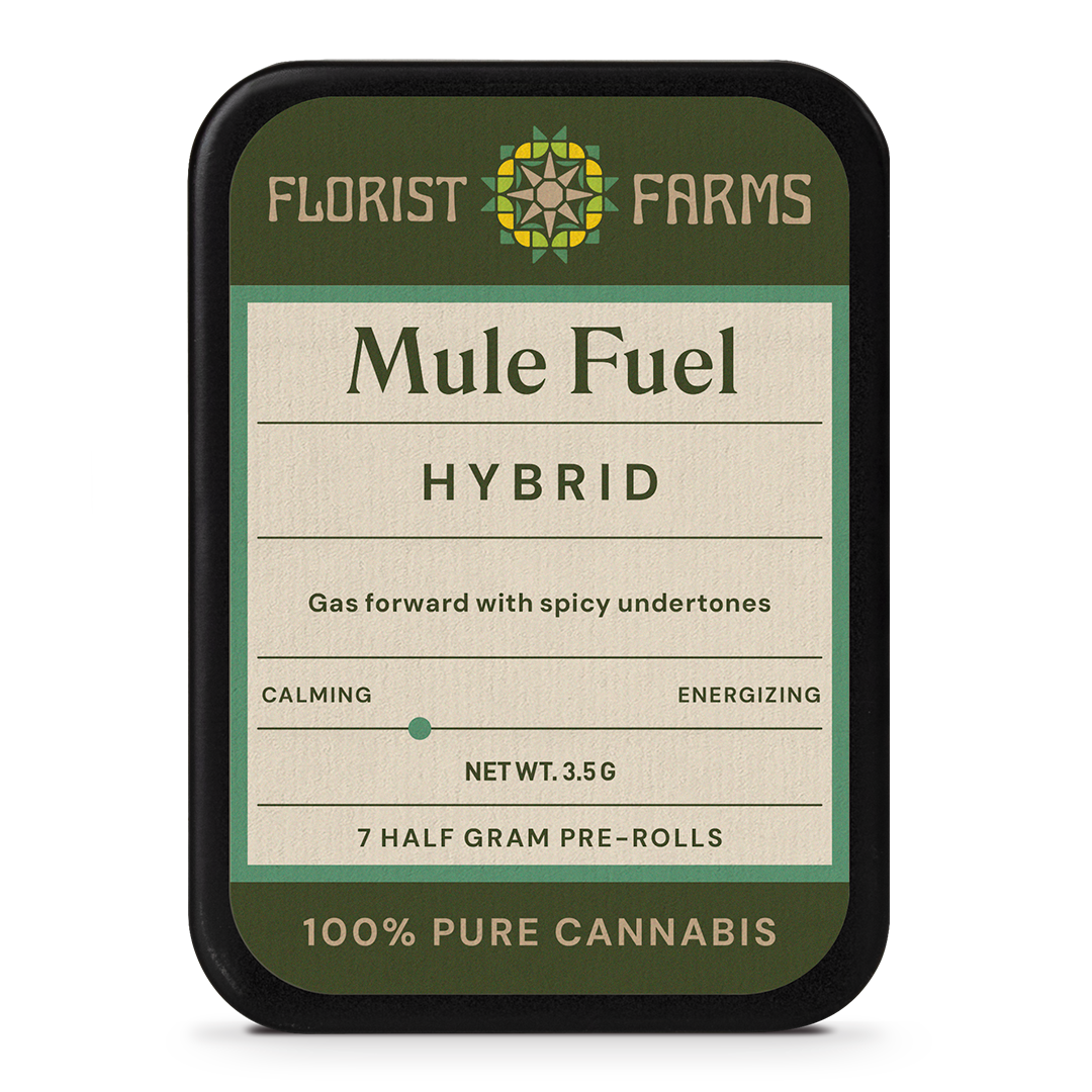 Florist Farms Mule Fuel Pre-Rolls 7-pack (Hybrid) 27% {3.5g}