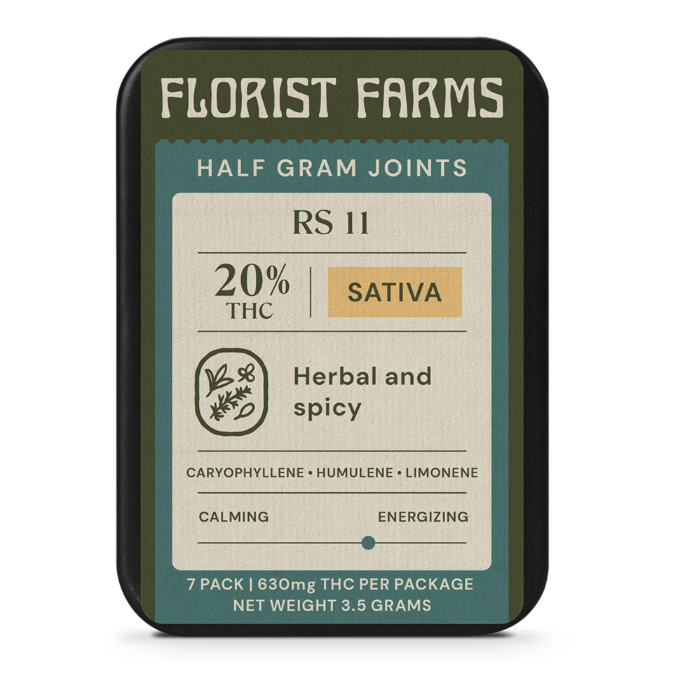 Florist Farms RS-11 Pre-Roll 7-pack (Sativa) 20% {3.5g}