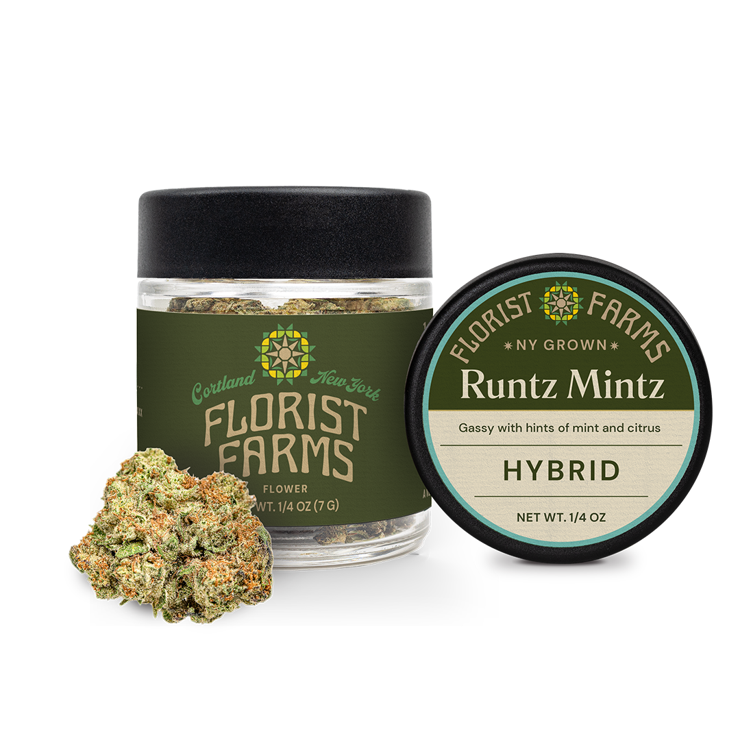Florist Farms Runtz Mints Flower (Hybrid) 27% {7g}