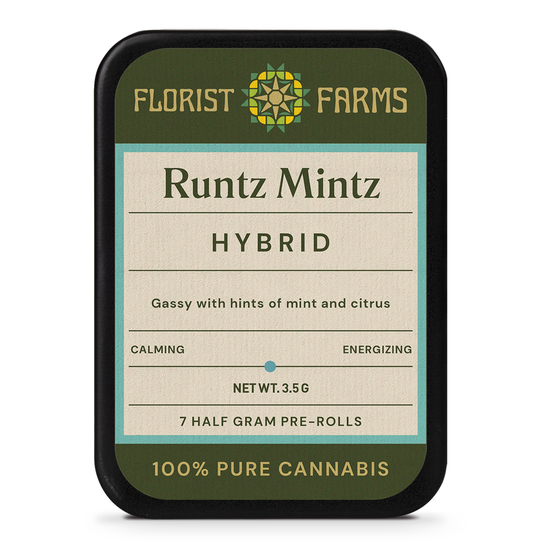Florist Farms Runtz Mintz Pre-Rolls 7-pack (Hybrid) 30% {3.5g}