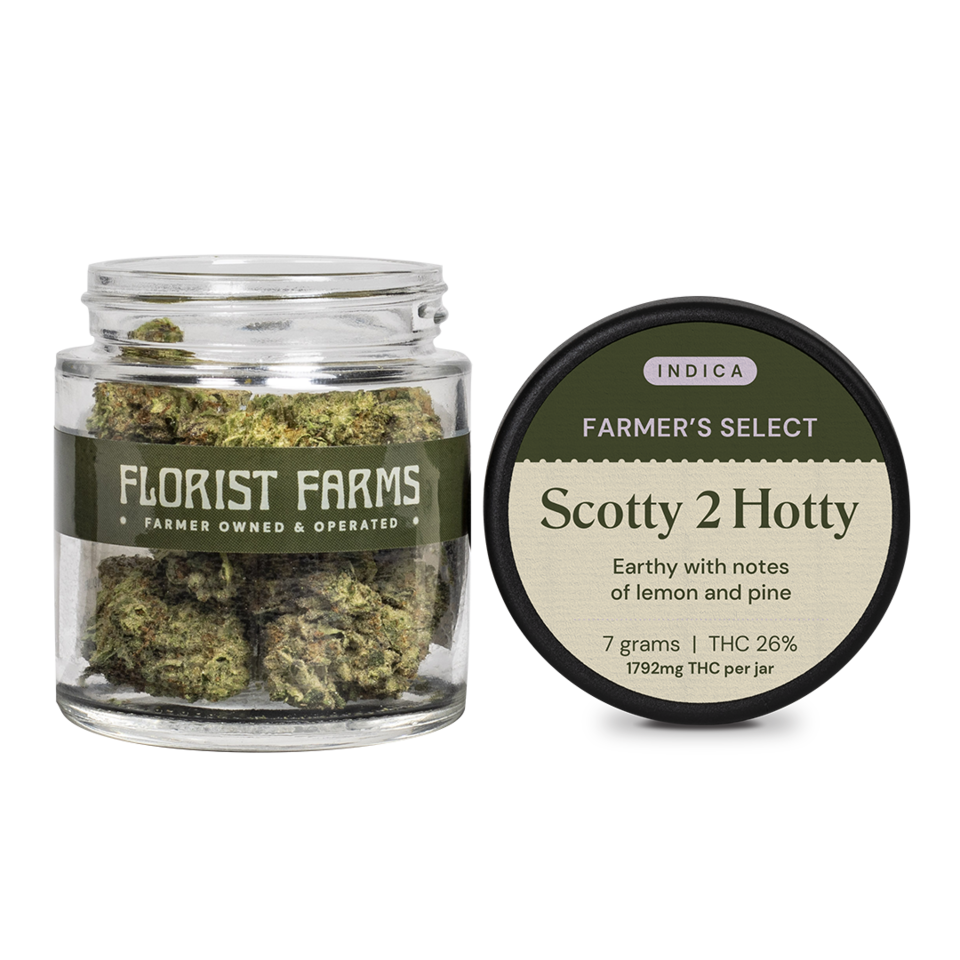 Florist Farms Scotty 2 Hotty Flower (Hybrid) 25% {7g}