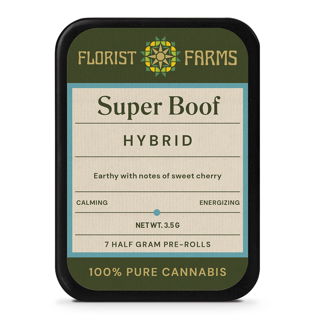 Florist Farms Super Boof Pre-Rolls 7-pack (Hybrid) 221% {3.5g}