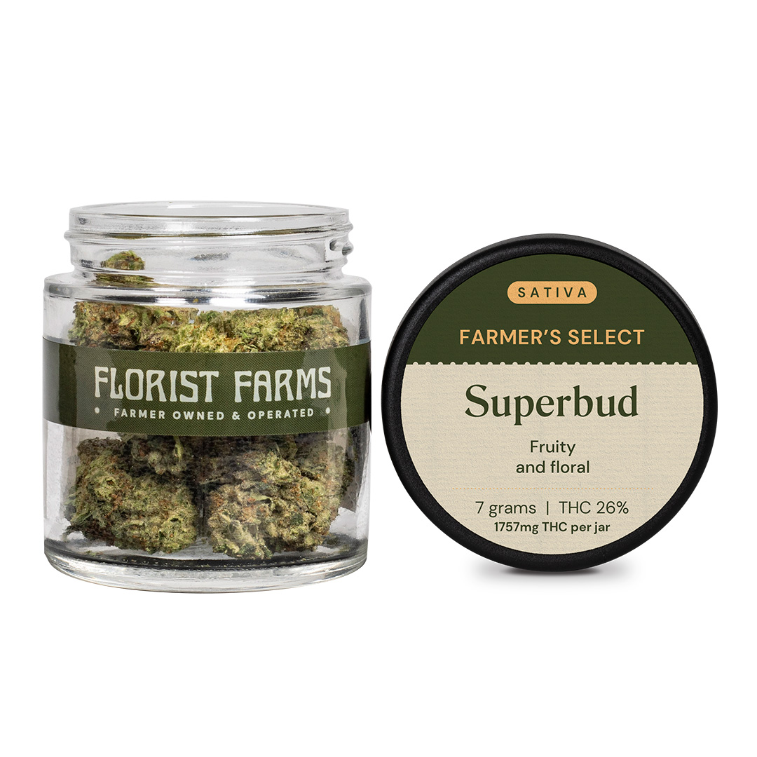 Florist Farms Superbud Flower (Sativa) 26% {7g}