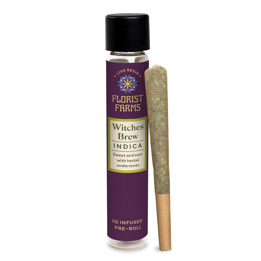 Florist Farms Witches Brew Infused Pre-Roll (Indica) 35% {1g}