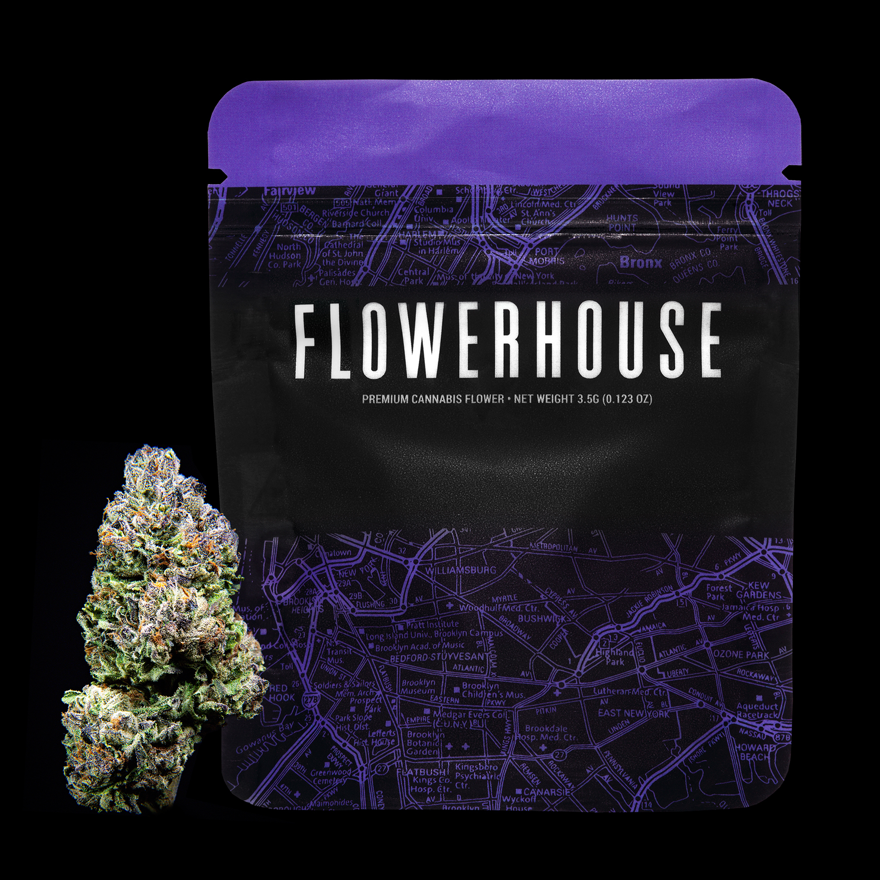 Flowerhouse Runtz Flower (Hybrid) 22% {3.5g}