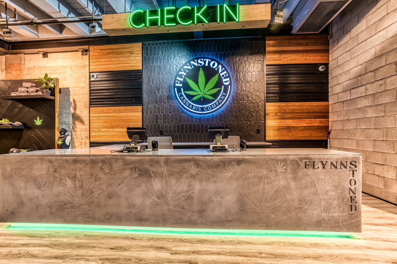 Flynnstoned Armory Square Syracuse Front Desk - FlynnStoned Cannabis Company Flynnstoned Armory Square Syracuse Front Desk