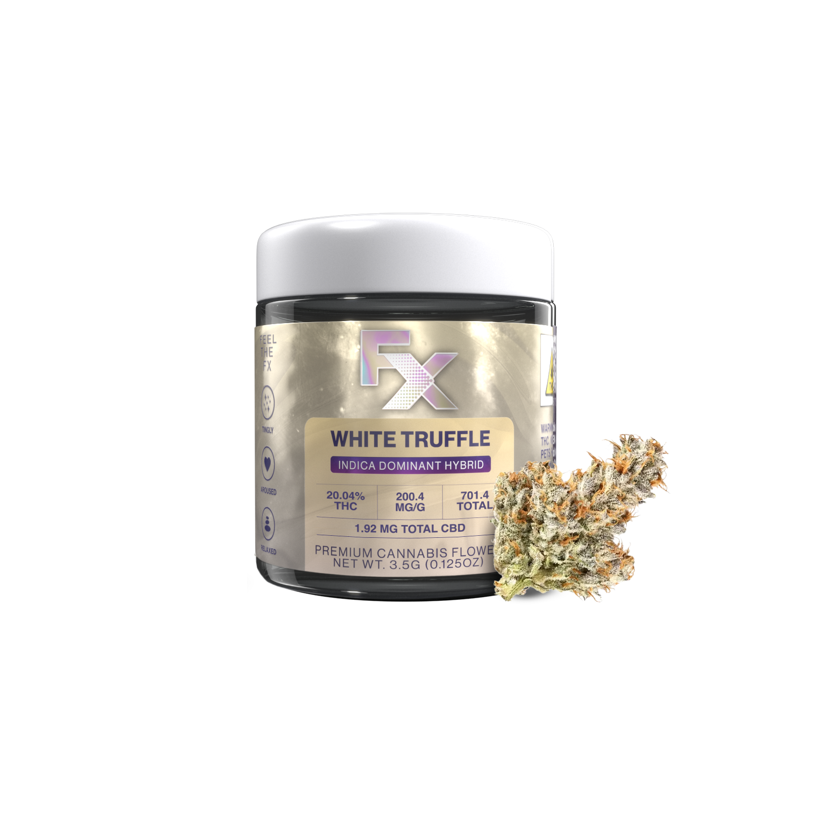 FX White Truffle Flower  (Indica) 20% {3.5g}