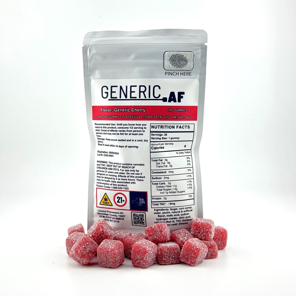 Generic AF Cherry Edible Gummies